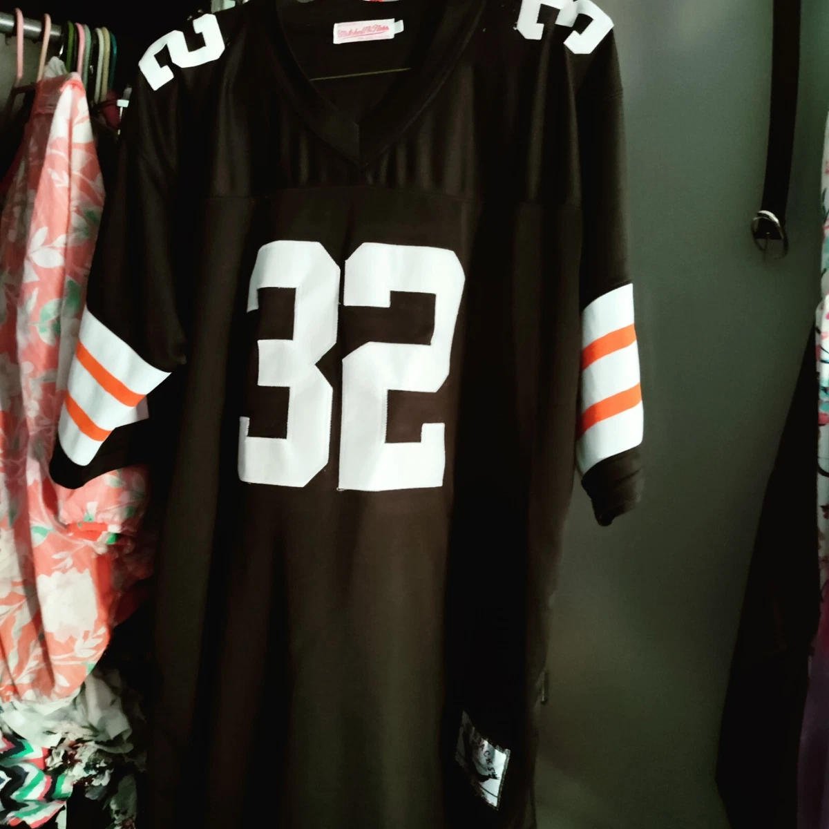 Jim brown store jersey