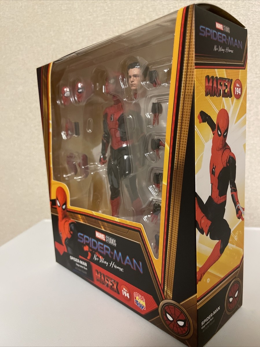マフェックス No.194 MAFEX SPIDER-MAN UPGRADED… MAFEX No. 194 Spider-Man: No Way Home Upgraded Suit Figure