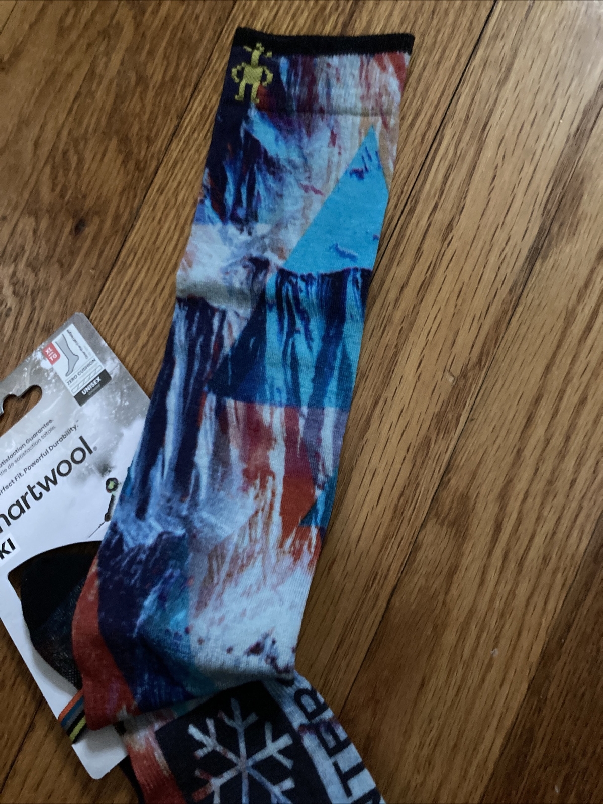 SmartWool Ski Socks Men Artwork Pattern XL eBay