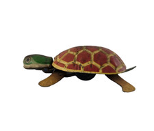 Vintage Tin Litho Sea Turtle Moving Legs  Tail Toy Unbranded