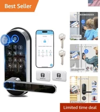 Smart Lock with Fingerprint & Passcode: Voice Controlled Door Security Solution