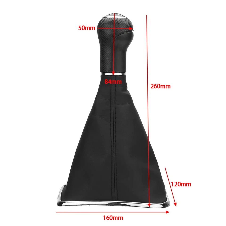 Bota de marchas manual de 5 velocidades para Volkswagen Jetta Golf 1999-2004 Foto 3 de 4