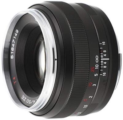 Carl Zeiss Planar T 1.4 f 50 mm ZE Canon EF single focal length