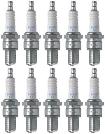 Set of 10 NGK Standard Spark Plugs ski-Doo MXZ 440X RACING 2005 Engine 440cc