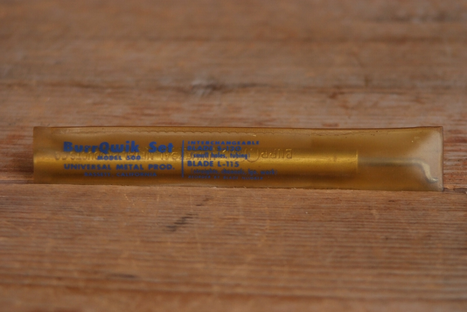 BurrQwik Set 500 De-Burring Machinist Tool 