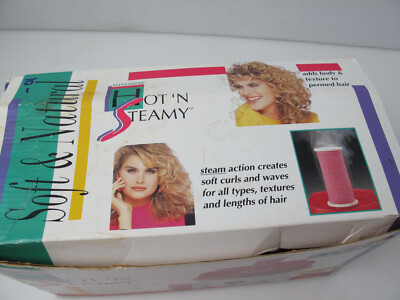 Vintage NOS WINDMERE HOT 'N STEAMY Foam Sponge Rollers Styling System