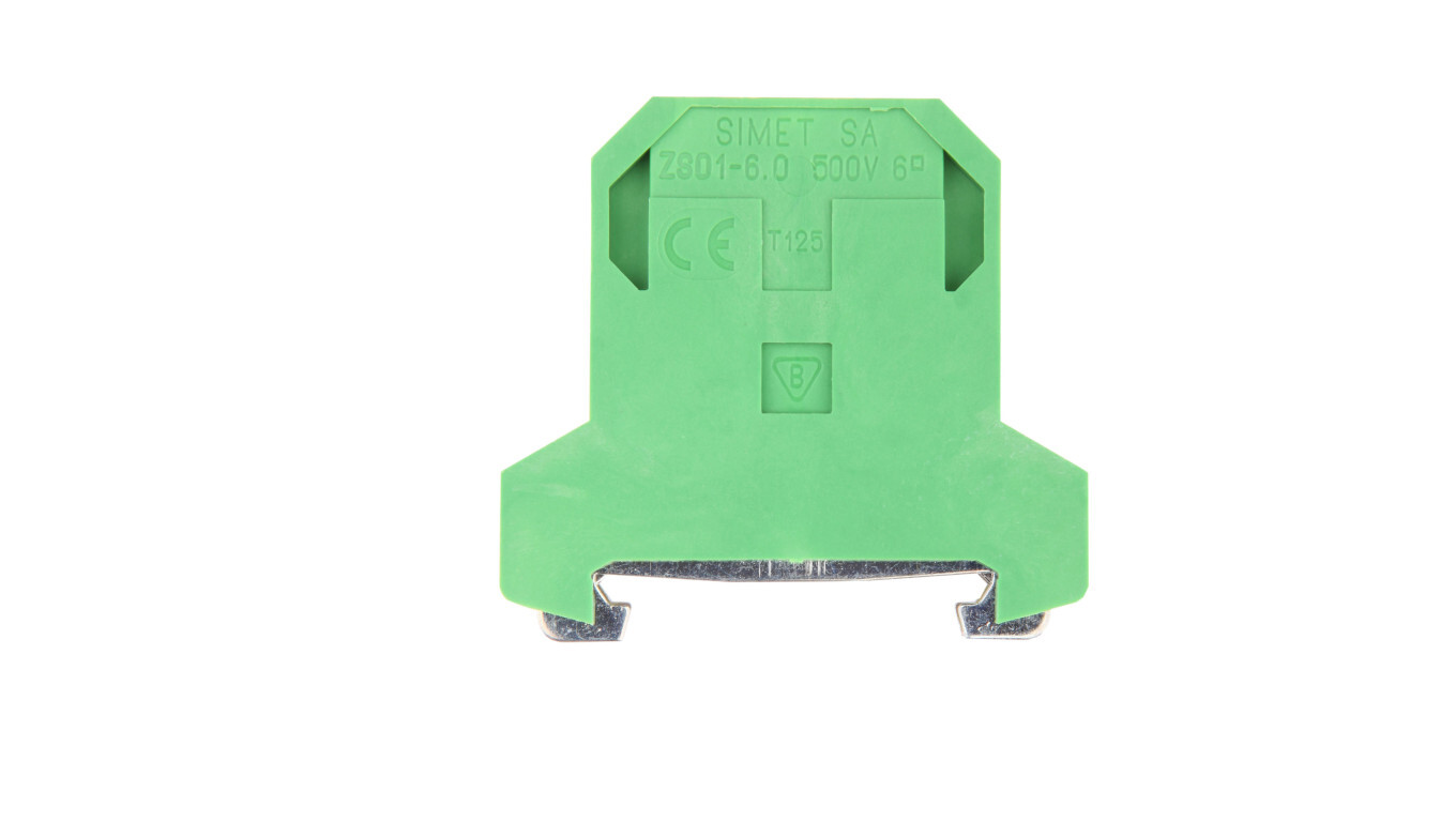 Protective terminal block 6mm2 green-yellow ZSO 1-6.0 14403319 /T2UK