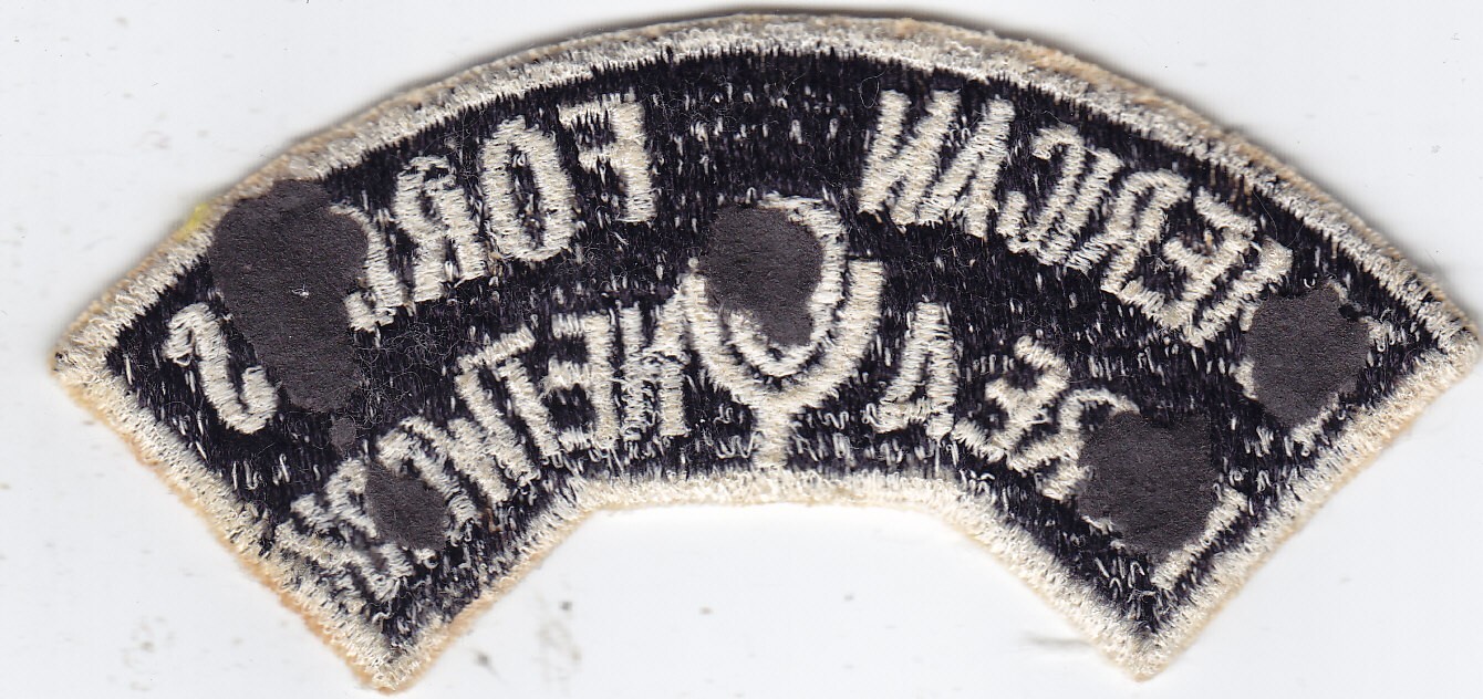 Original 1950s1960s US Armed Forces Korea Network Patch Korean