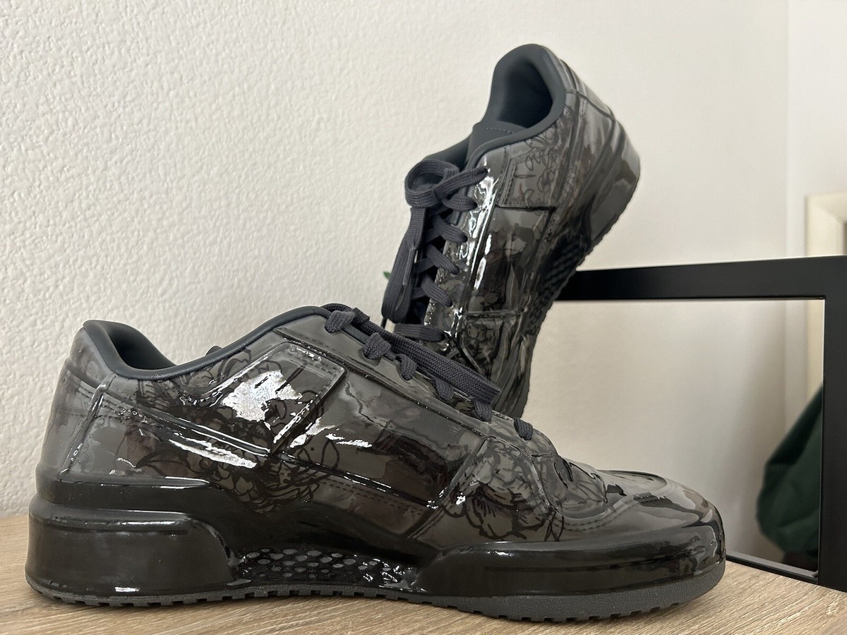 Adidas Forum Low Chinese Porcelain Black / Grey/ Glossy
