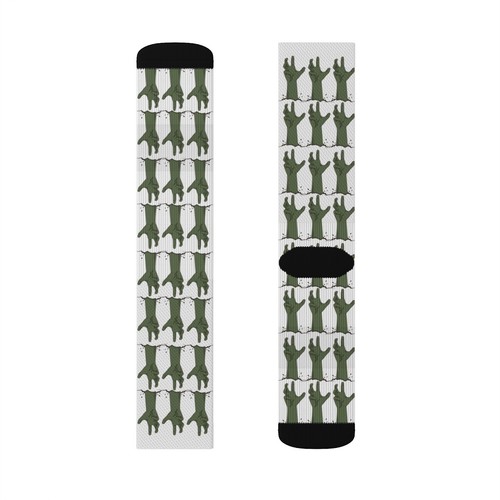 Zombie Socks, Zombie Corpse Arms, Creepy Socks, Goblins, Halloween Socks, - Picture 9 of 13