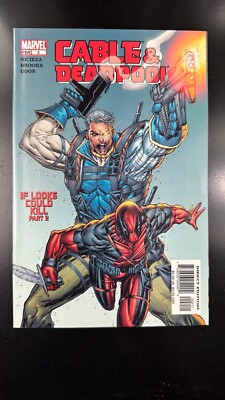 Cable and Deadpool #2 Rob Liefeld Cover Mark Brooks Art Marvel 2004 HIGH GRADE