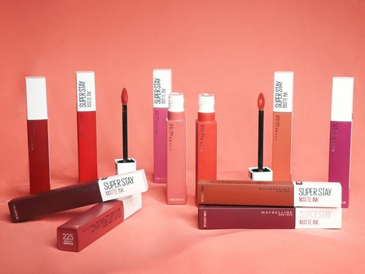SUPER STAY MATTE INK メイベリンリップスティックセット箱付き SP ステイ マットインク | 最長16時間続く、#落ちないリップ