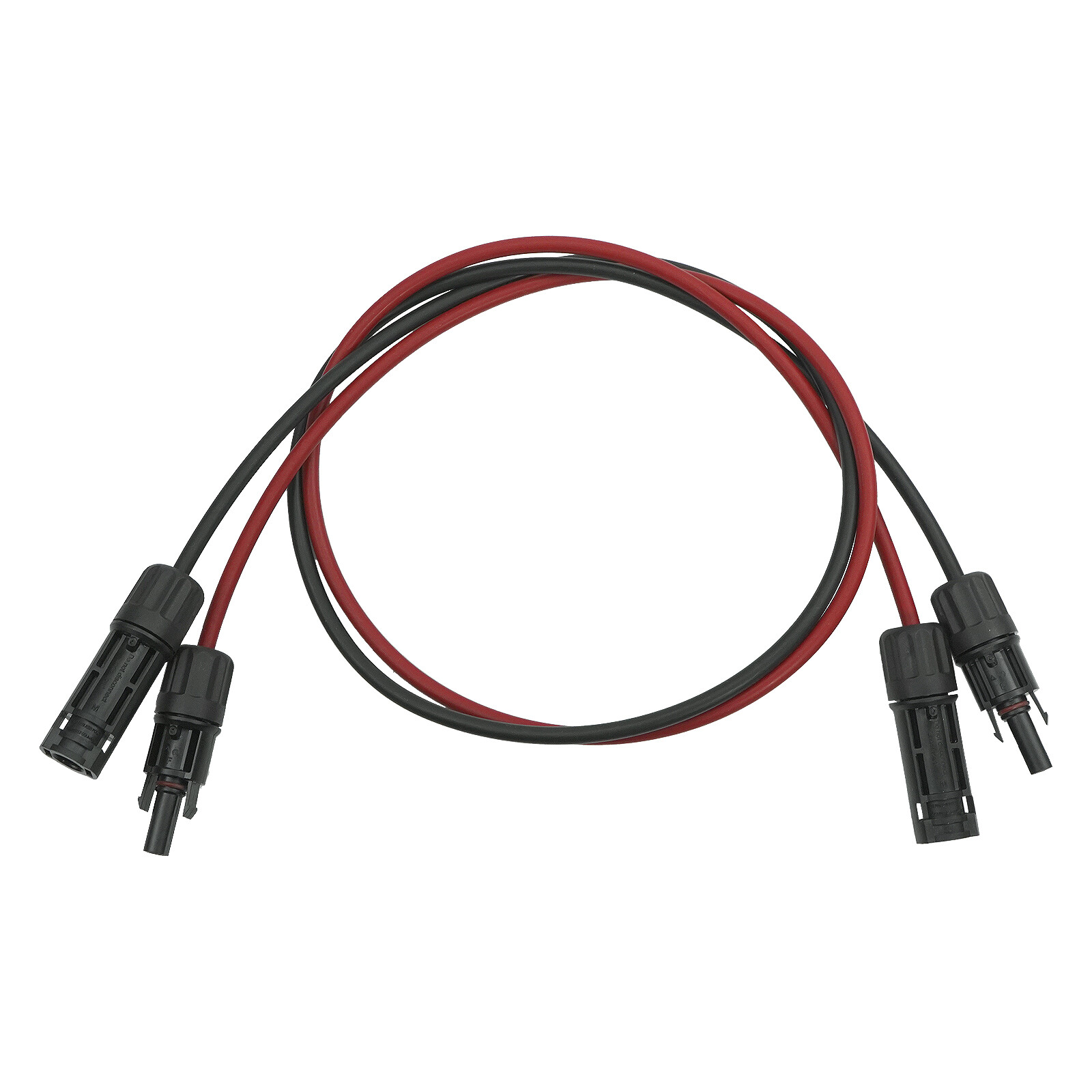 Solar Extension Cable w/Female &Male Connector w/Pair of Solar Panel Adaptor Kit-image