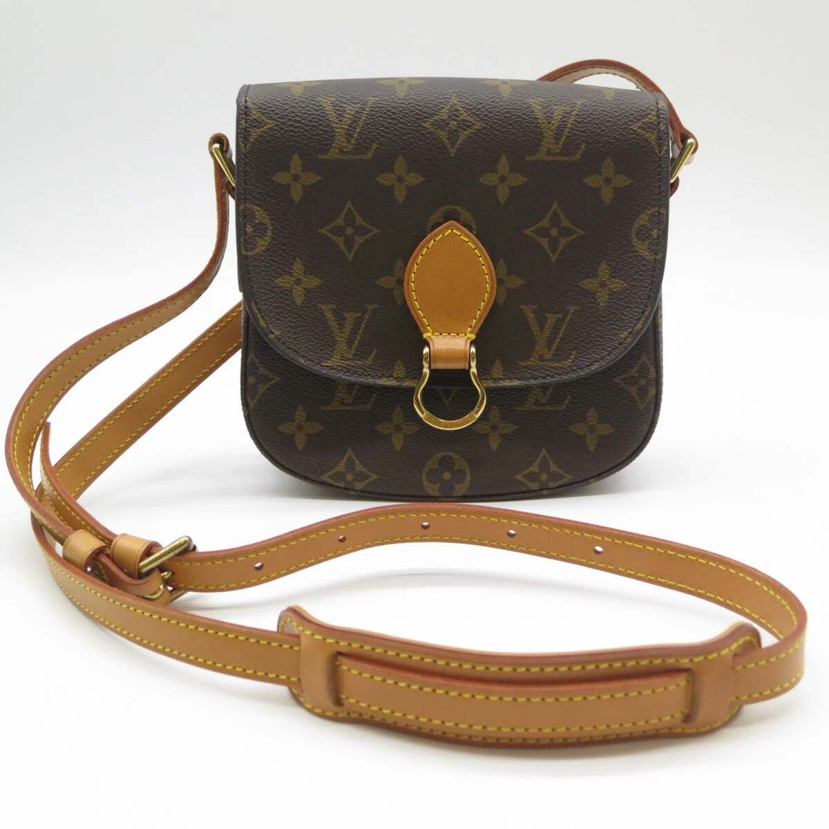 LV Phone Case Shoulder Mini Bag Monogram Canvas Brown