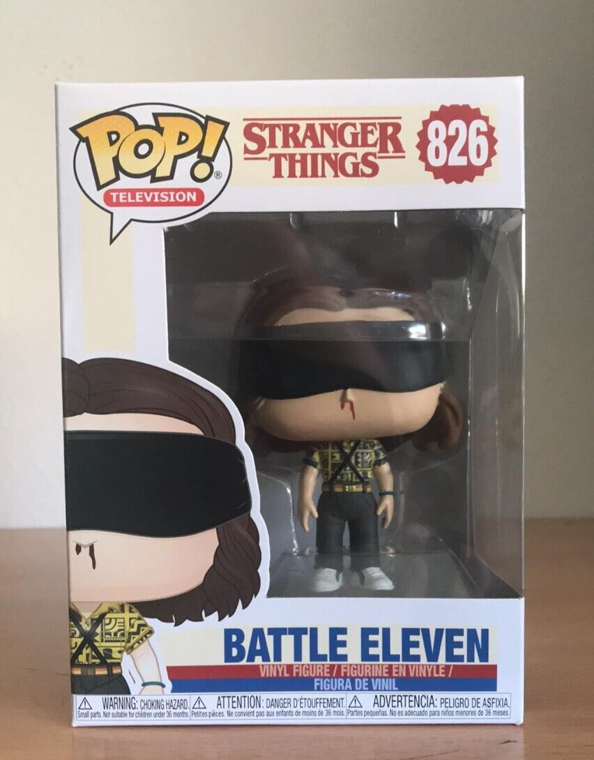 Stranger Things - Battle Eleven #826 Vinyl Funko POP Figure +