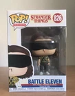Stranger Things - Battle Eleven #826 Vinyl Funko POP Figure + Protector * NEW *