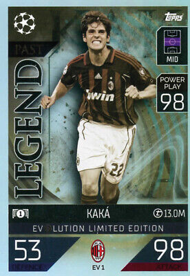Champions League EXTRA Trading Card EV01 - Kaka Evolution Champions League EXTRA Trading Card EV01 - Kaka Evolution