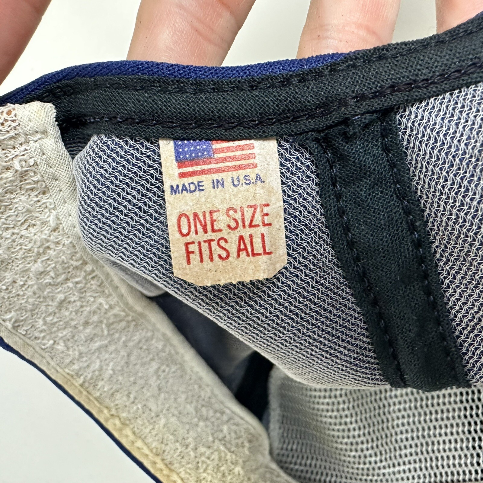 Vintage Apollo 2 Eagle Patch Hat Embroidered Gold… - image 7