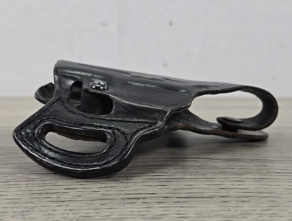 Кожаная черная поясная кобура Aker® 168 LH OWB, SIG P225/P229 - Изображение 4 из 4