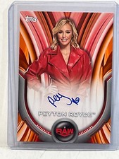 2020 TOPPS WWE WOMEN'S DIVISION PEYTON ROYCE AUTO #/50 ORANGE #23/50
