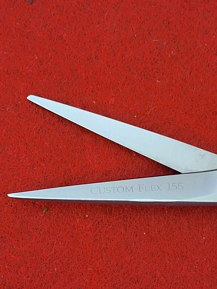 ((((pivot hole ))))  Vintage  FROMM  Custom  flex  155 Shears Professional Hair - Image 2 of 4