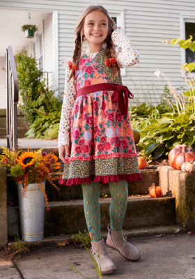 Girls Matilda Jane Choose your own path Fall Bouquet Dress size 4 NWT | eBay
