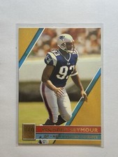 2001 Topps Reserve /999 Richard Seymour HOF ROOKIE New England Patriots RC Card. rookie card picture
