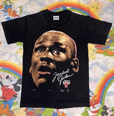 Vintage 1991 Big Face Micheal Jordan Salem RARE  