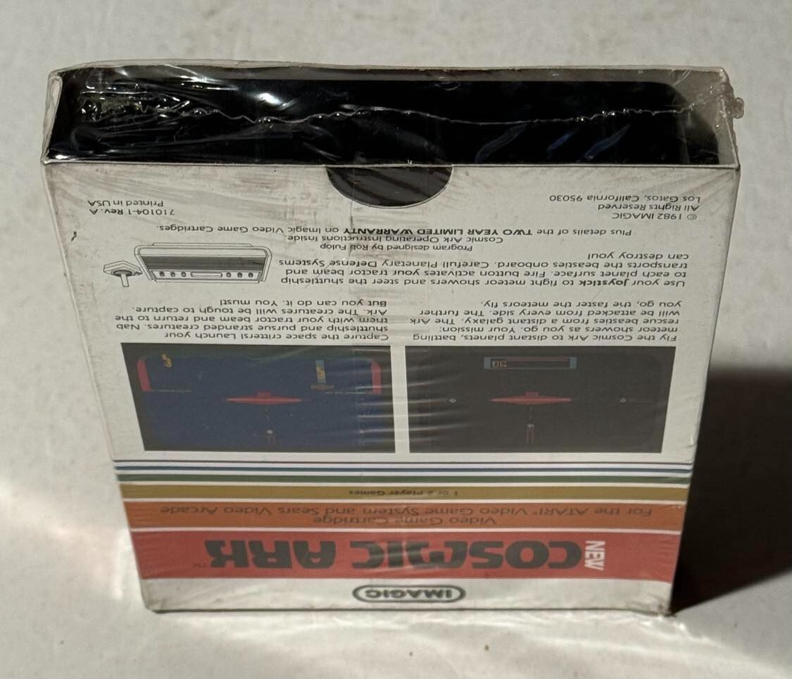 謎のゲーム　cosmic ark ジャンク扱い Cosmic Ark (Atari 2600, 1982) for sale online | eBay