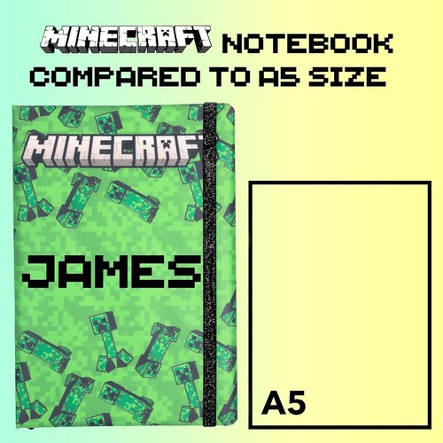 Minecraft Notebook For Boys 96 Pages Minecraft Movie Gift Journal Diary - Picture 2 of 9