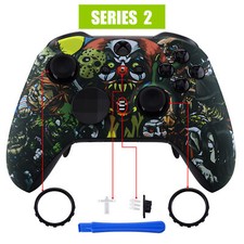 Soft Touch Front Housing Shell Case Replacement Kit for Xbox One Elite Series 2