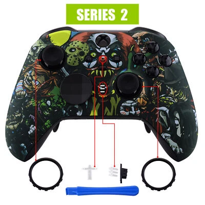 EXTREMERATE Obere Hülle Case Gehäuse Schale Faceplate für Xbox One Elite Series 2 Controller