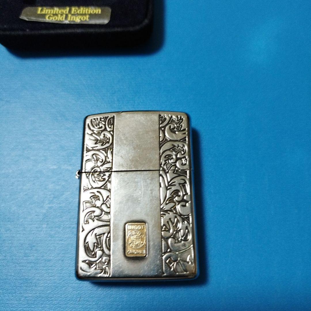 Zippo Limited Edition Gold Ingot No.088/200 Oil Lighter with 