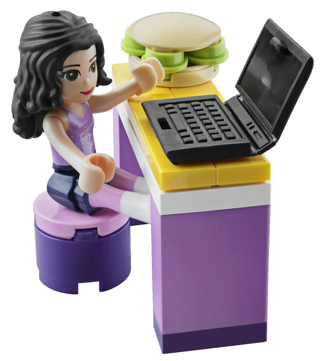 Lego Friends 3936 EMMA'S DESIGN STUDIO Emma Minifigs NISB Xmas