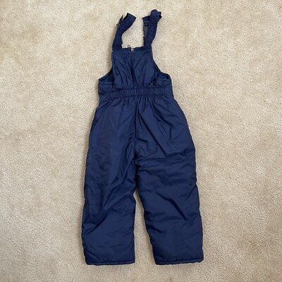 Outbrook Unisex Kids Navy Blue 1 Pc. Waterproof Bib Overalls