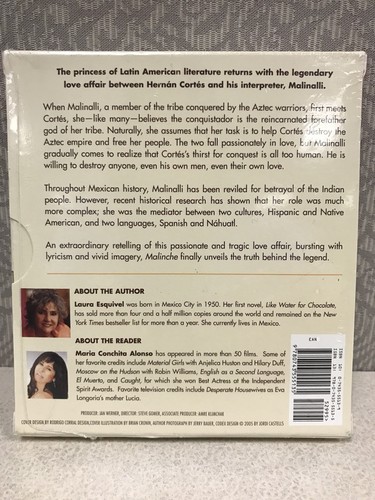 Malinche by Laura Esquivel Audio CD - Picture 2 of 3