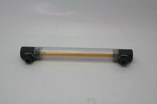 King Instrument K74-150-B250-8 Glass Flowmeter 1/4" Side Mount PVC 80 15 GPM New