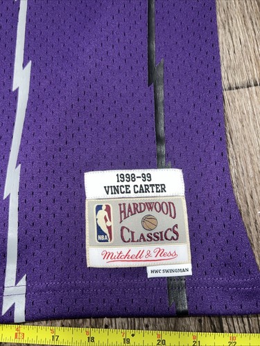 Large Mitchell & Ness Vince Carter Raptors #15 Mens Jersey + SnapBack + Bag - Picture 3 of 10