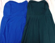 Woman's 2 XL Sleeveless Dress' Blue and Green Turquoise (NEW)