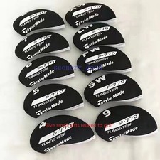 10PCS Golf Iron Covers Headcover For TaylorMade P770 TUNGSTEN Neoprene-