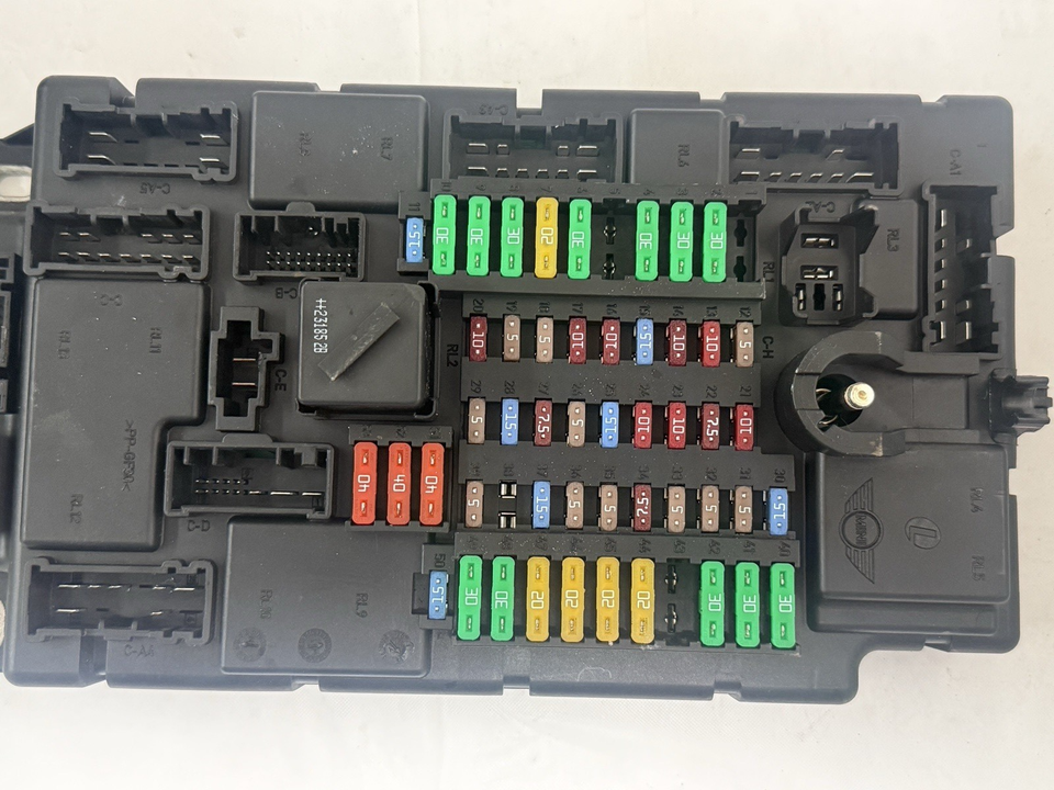 Mini Cooper Clubman BCM Body Control Cabin Fuse Relay Box 08-14 OEM ...