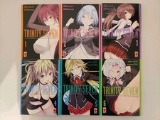 Manga Trinity Seven L' Accademia Delle Sette Streghe Vol 1-7 + 15 ITA 