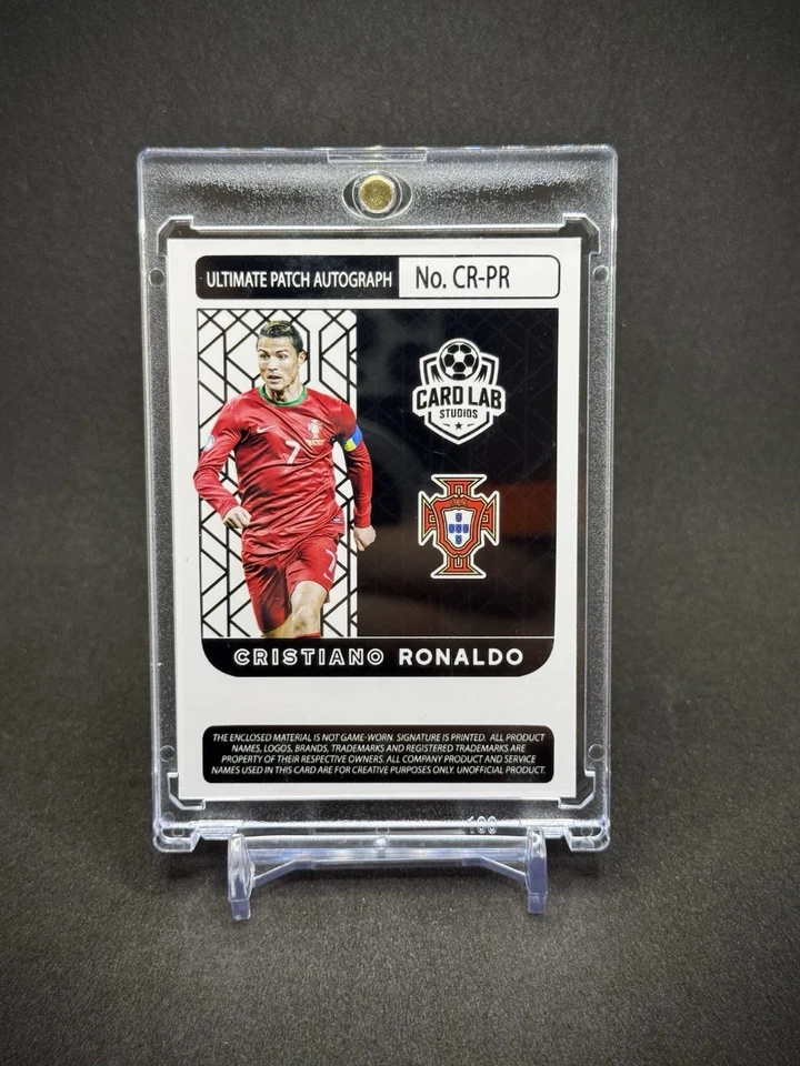 Cristiano Ronaldo 2024 Card Lab Patch Faksimile Auto SP Portugal - Bild 3 von 4