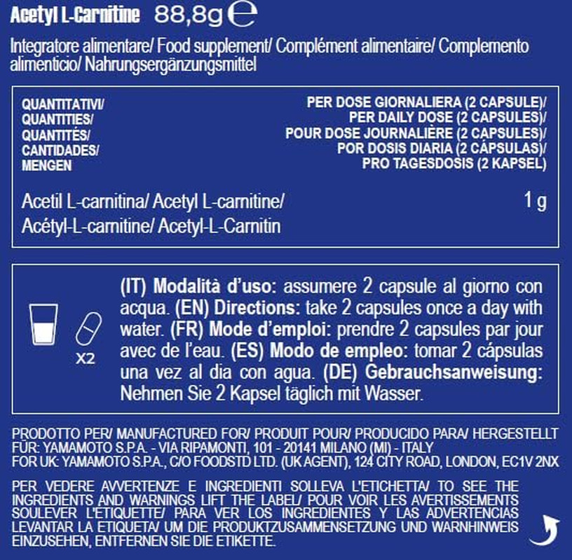 Acetil L-Carnitina Integratore 60 Cpr - Ottimizzazione Mitocondriale - 4