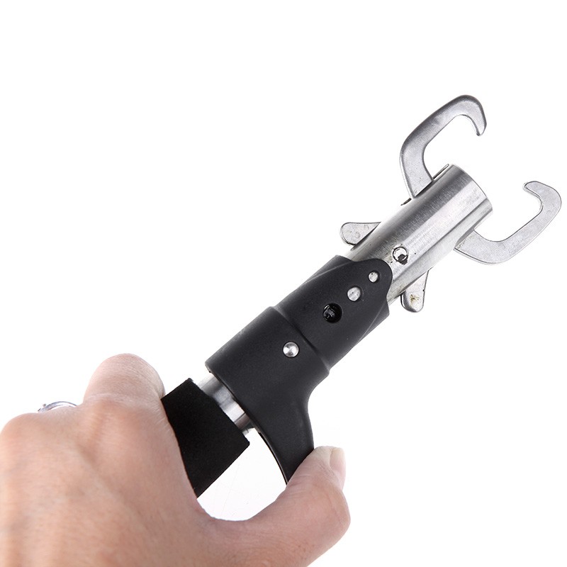 Lixada Portable Stainless Steel Fish Lip Gripper Grabber Fishing Tool;;