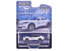 2021 Ford Mustang Mach-E #2 New York to Seattle Greenlight HOBBY 1:64