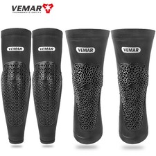 VEMAR Breathable Anti-fall Motorcycle Knee Elbow Pads High Elasticity Motocross
