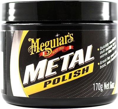 Meguiars Metal Polish Metallpolitur Chrom Edelstahl Alu Glanzpflege 177ml