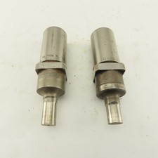 .406 x .469 Oval Hole Punch CNC Turret For 1.0625 Holder Lot Of 2