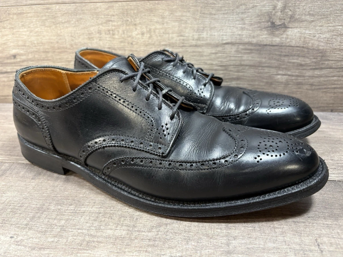 Alden Black Wingtip Dress Shoes for Men for sale | eBay display picture 3
